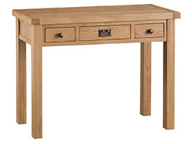 Furniture Mill Corby 3 Drawer Dressing Table