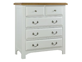 Furniture Mill Eden 5 Drawer Tall Chest