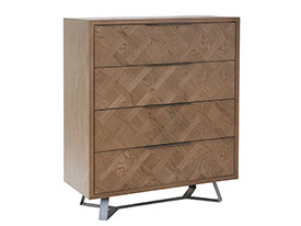 Furniture Mill Ibstock 4 Drawer Chest